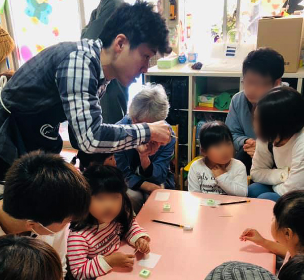 気仙沼市にてはんこ教室を開催